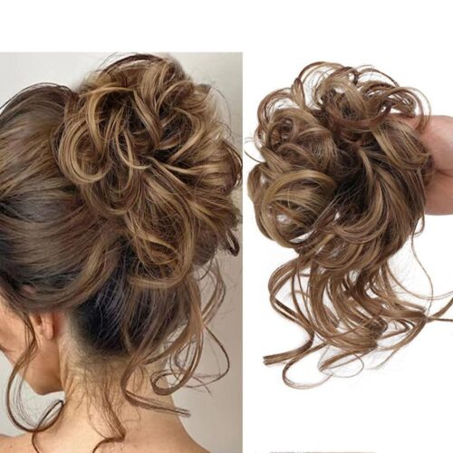 Faux Scrunchie Bun